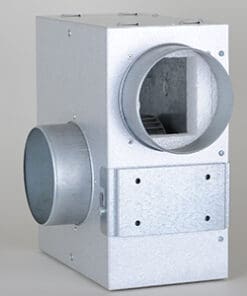 KSA Ventilator Box m. lydisolering Ø:125mm 530m3/t
