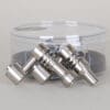 Black Leaf Domeless Titanium Oliehoved M+F SG: 10 mm