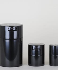 TightVac Opbevaring m. vakuum 0,12L Sort