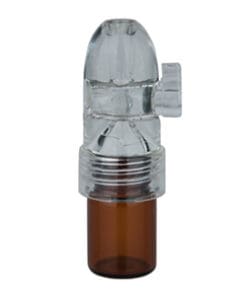 Blaster, lille m. glas bund & plast top