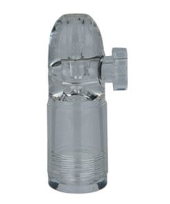 Blaster, i solidt klar plast