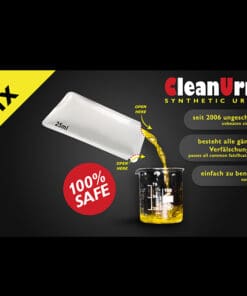 CleanU Syntetisk Urin 1stk 25mL