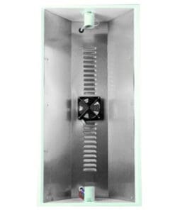 Dobbelt CFL Reflektor inkl. nedkølende blæser