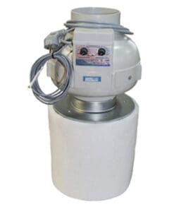 PK Komplet Udsugning Kit 125mm inkl. temperatur styring 420 m3/t