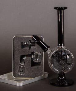 Dab Bong Black Leaf Black