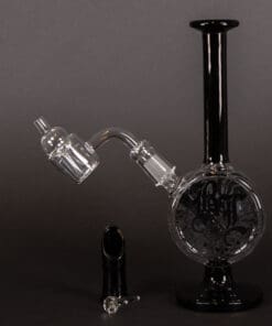 Dab Bong Black Leaf Black