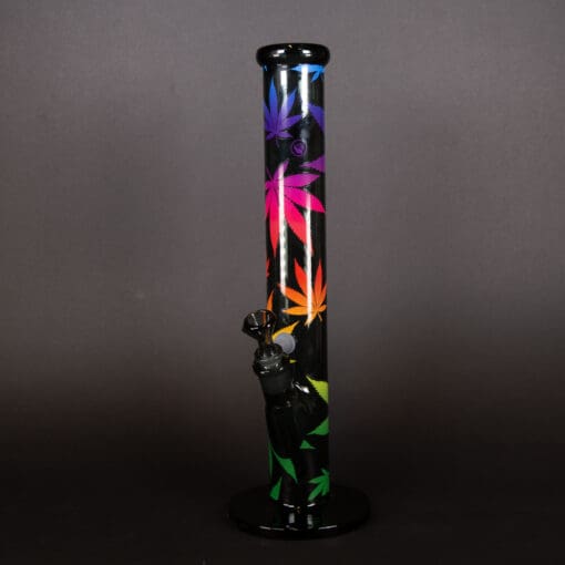 Glas Bong Fire Flow Leave