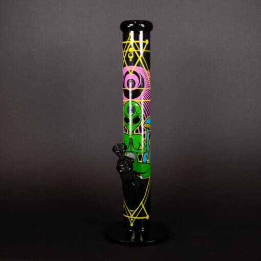 Glas Bong Fire Flow alien