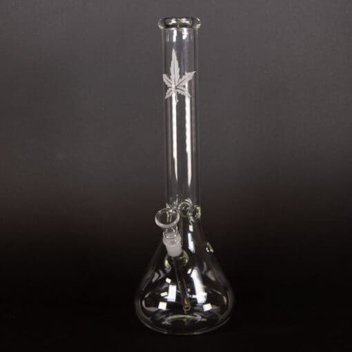 Glas Bong Leaf Beaker